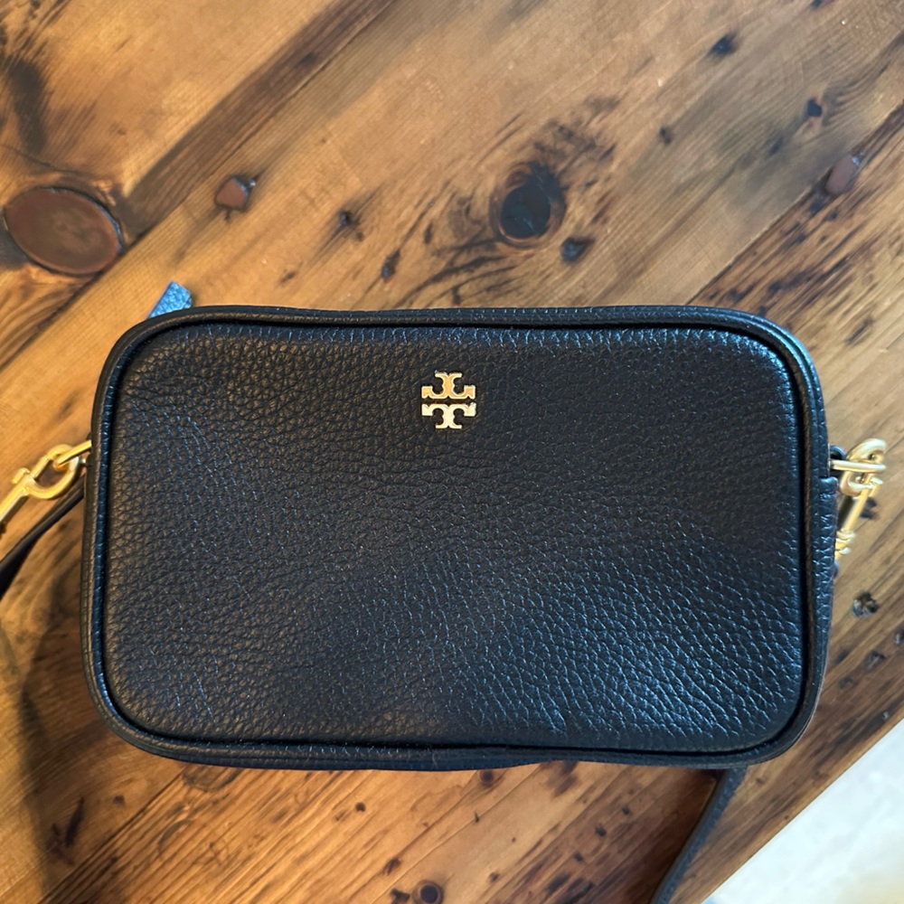 Tory Burch Black Leather Crossbody Bag